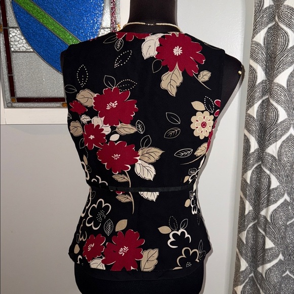 Ann Taylor Vintage 90’s Sleeveless Silk Blouse SZ 6 - Picture 5 of 7